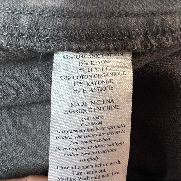 Faherty Women's Overland Twill Jumpsuit Size XXL Color Charcoal Gray organic AB - Picture 13 of 15